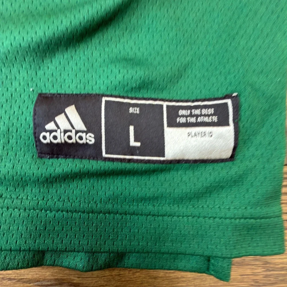 Adidas Miami Hurricanes Graves Jr 22 Football Jersey Mens Large Green Climalite